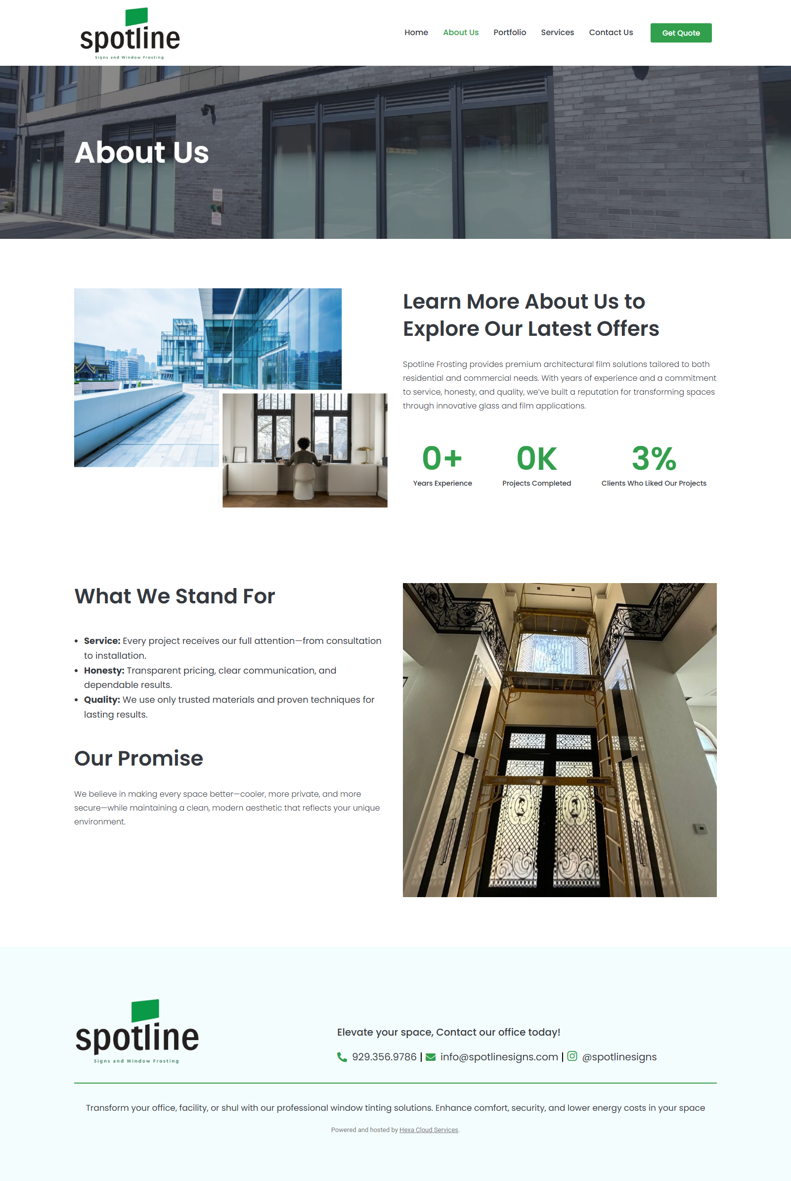 Spotline Signs & Frosting